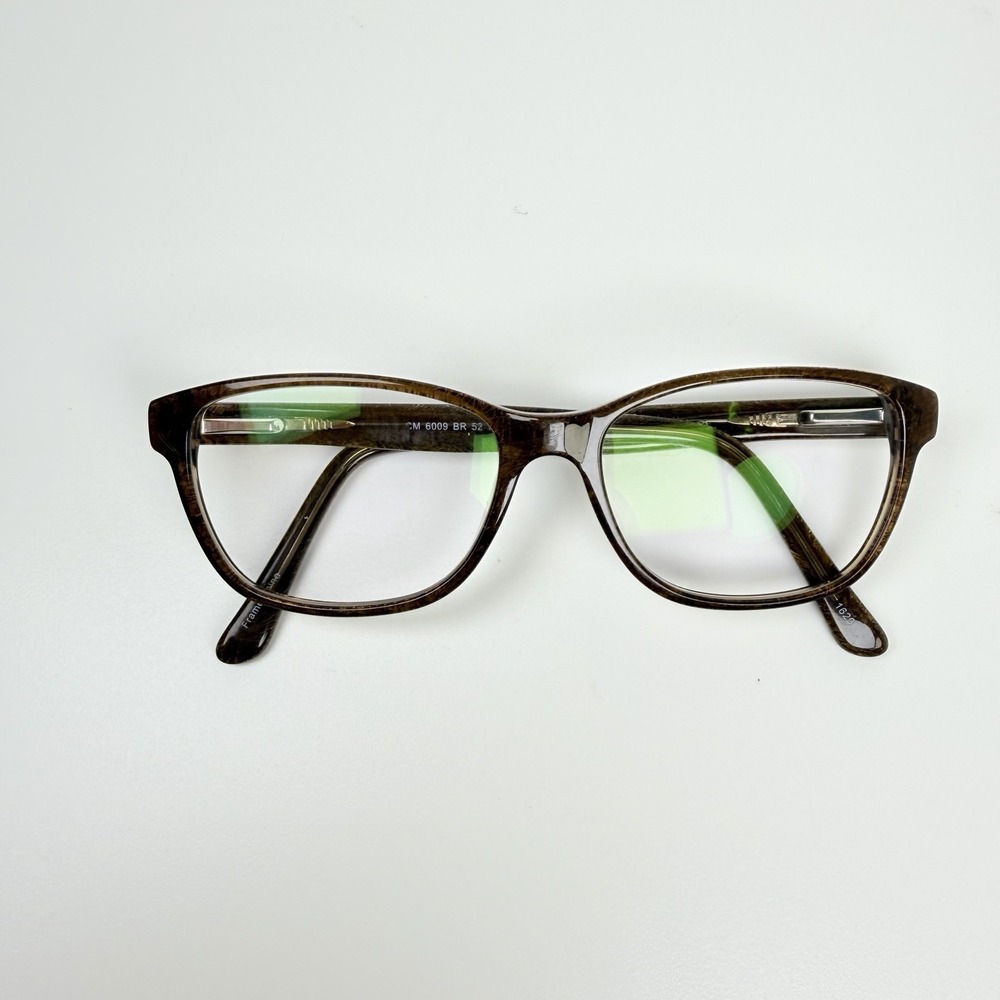 Chelsea Morgan CM6009 BR Eyeglasses Frames Brown Acetate 52-15-140 Womens